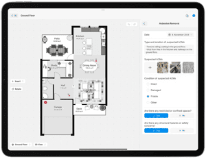 Asbestos_form_assessment_ipad_floor_plan_sketch