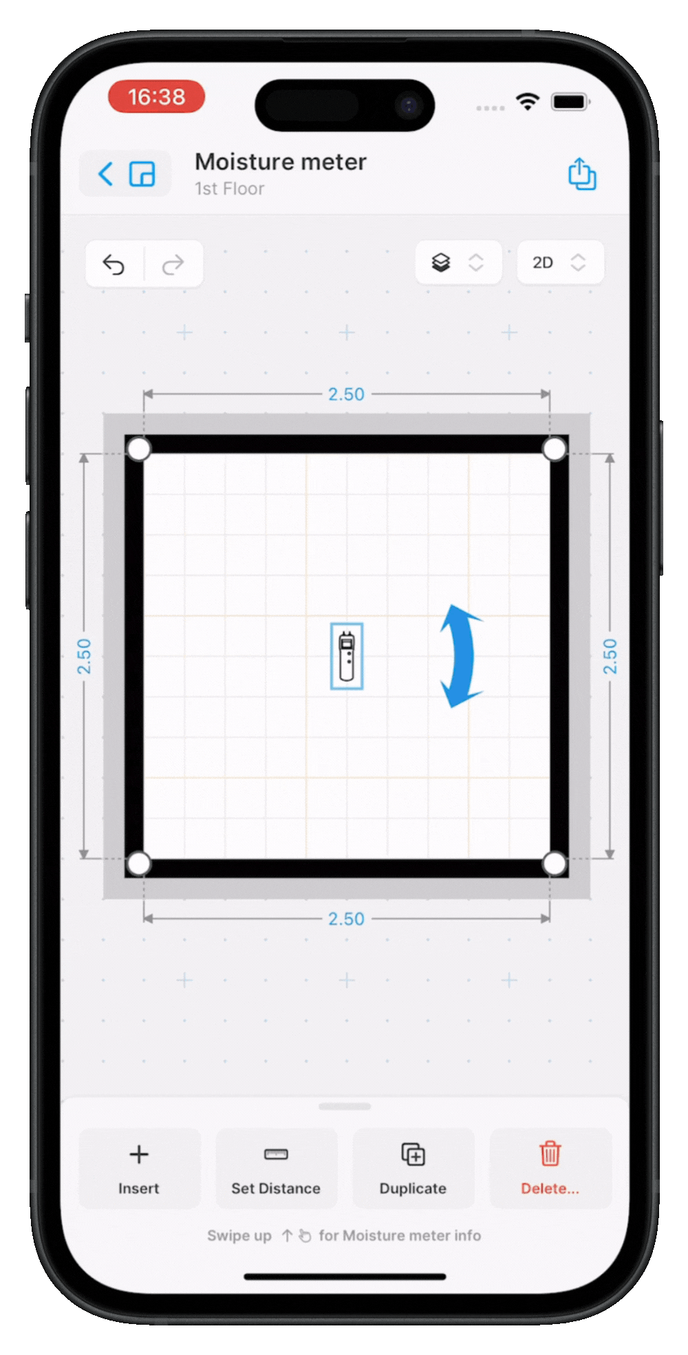 Tramex moisture meter connect iphone
