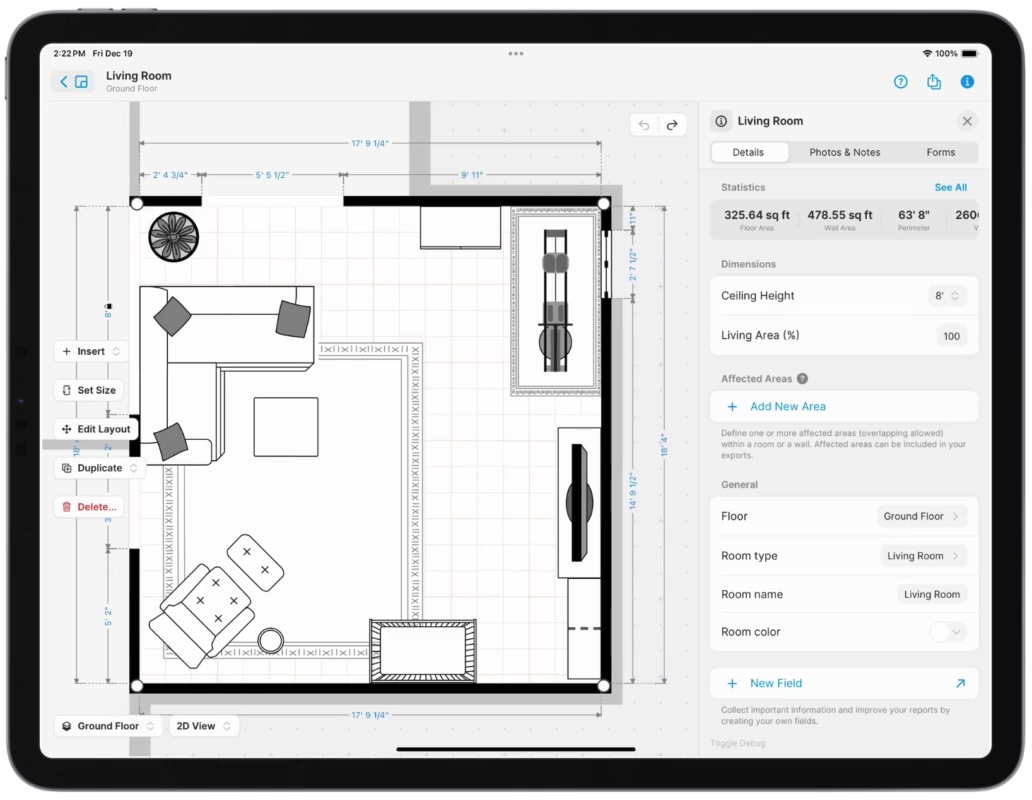 How to Make an Old Fashioned Floor Plan with Graph Paper | Dans le Lakehouse, image size:1032x800