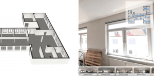 Virtual tour of magicplan headquarters in Munich with 3D floor plan