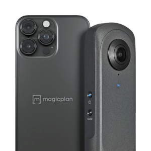 Virtual tours with iphone 16 pro and ricoh360 camera to create 360 panoramas